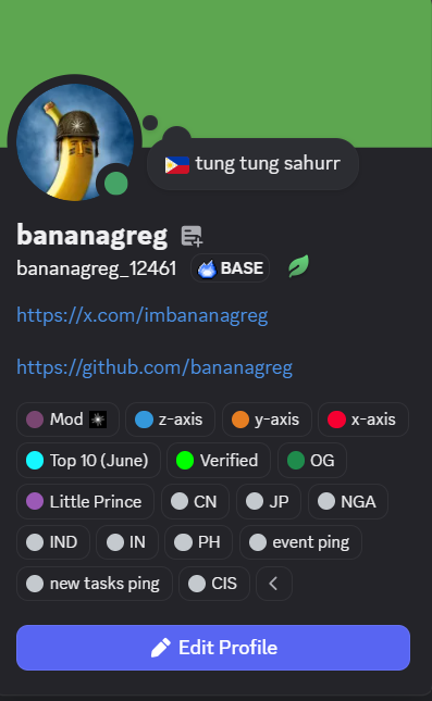 imbananagreg's tweet photo. so uhh i got promoted and became a mod in @axisrobotics gAxis https://t.co/ym4wEU48AJ