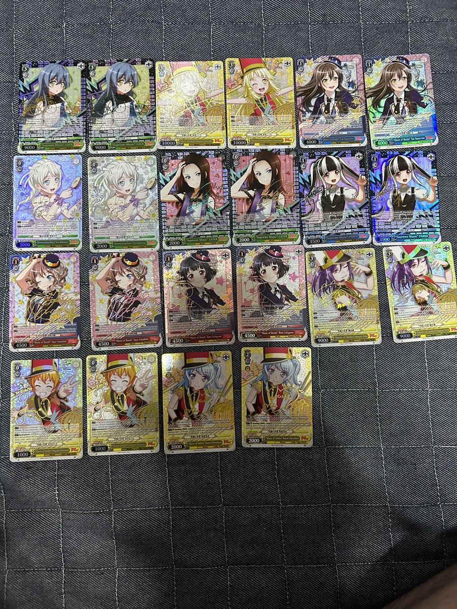 H1deEye's tweet photo. 提供　バンドリ英語サイン
1枚1500〜
値段気になるやつ聞いてください。
2枚あるやつはサインの色違います。
(↑なるべくセットで買ってもらえるとありがたいです)
まとめ買い優先＆割引します。

dmもしくはここのコメ欄に https://t.co/EP8yhGWQZi