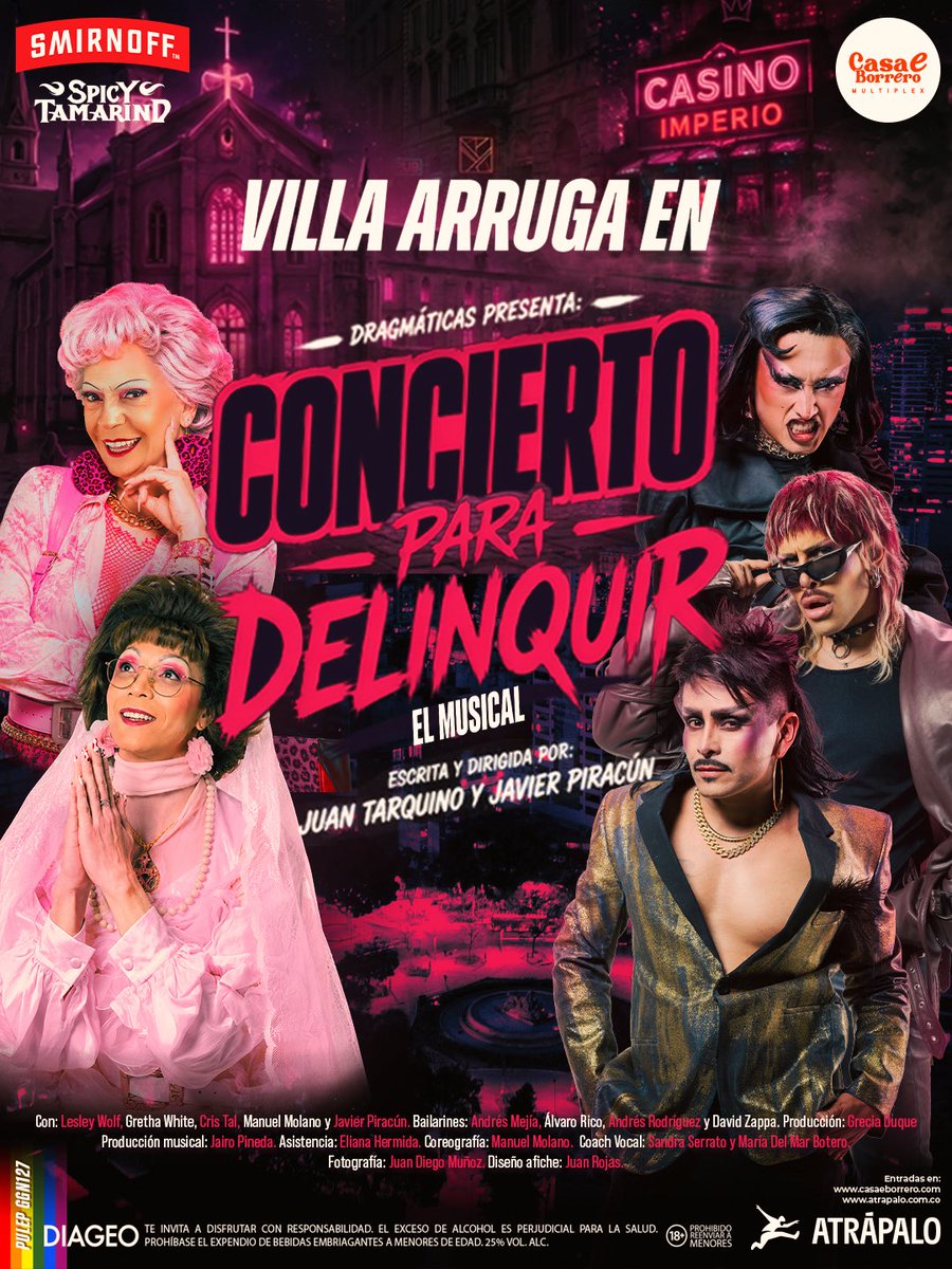 misslesleywolf's tweet photo. Esto va a ser: 🔥
ÚNICA FUNCIÓN domingo 12 de julio. 5pm. 
3x2 válida hasta mañana 8 de julio a la 1pm. 
https://t.co/OlHdgFX0Wl 
@villaarruga en Concierto Para Delinquir. https://t.co/aZrwprjgoI