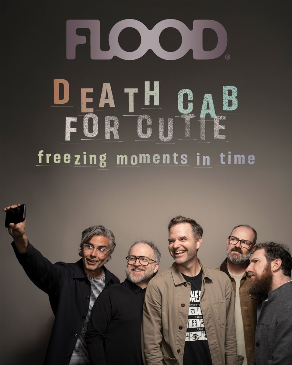 floodmagazine's tweet photo. In our latest digital cover story, Ben Gibbard and @dcfc bassist Nick Harmer situate the heartbreak and hope within the band’s newly released 11th album, “I Built You a Tower” | https://t.co/RVXCqrdlft https://t.co/nNTjvg6tjE