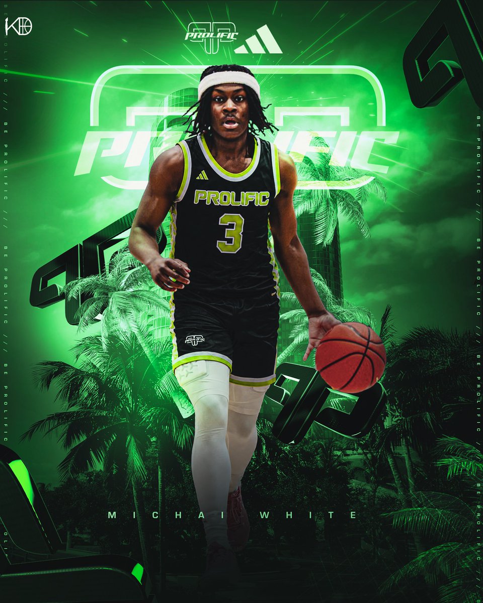KayserHoops's tweet photo. NEWS: 2028 Top-25 prospect Michai White is transferring to Prolific Prep (FL) for the 2026-27 high school season, source told @LeagueRDY.

White is hearing from schools like Syracuse, Houston, Kansas State, Ohio State, Notre Dame, Boston College, Georgia Tech and many others.

#21 overall in the @SCNext 60.