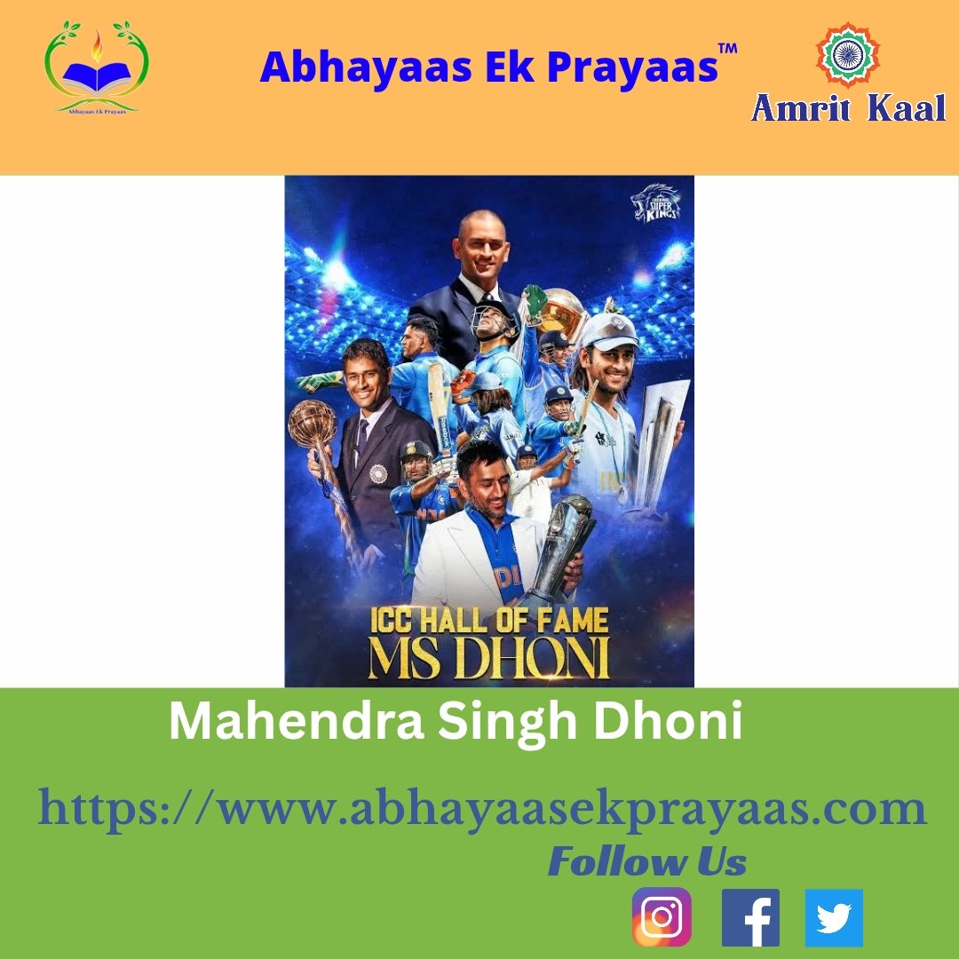 ek_prayaas's tweet photo. Captain Cool. Finisher. Legend. 🇮🇳 
MS Dhoni gave us World Cups, last-ball sixes, and calm under pressure. Helmet on, nerves steady, helicopter shot flying. From Ranchi to the world — Thala defined winning with grace. #MSDhoni #Thala #CaptainCool https://t.co/lrVSECLoxH