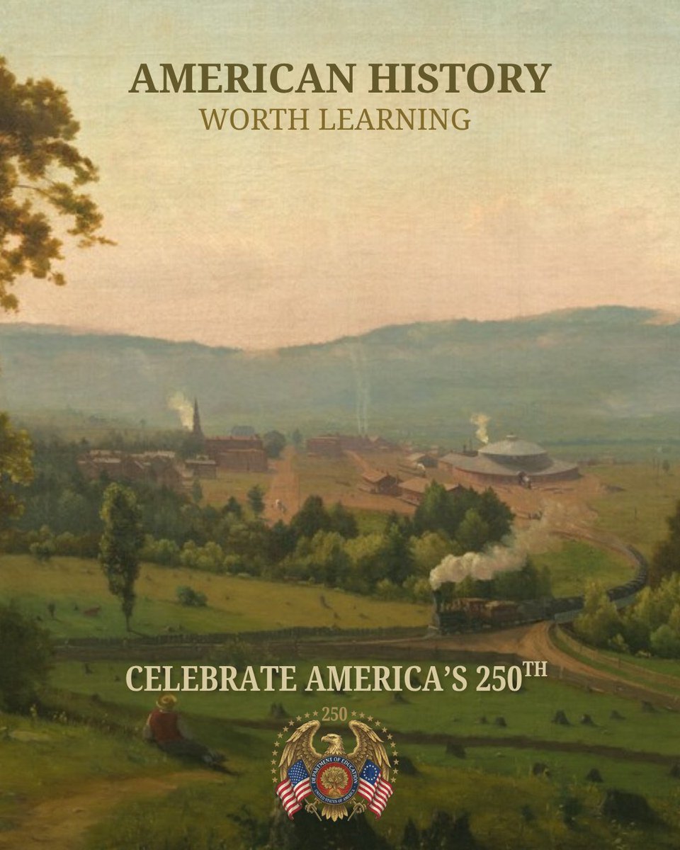 usedgov's tweet photo. American history is worth learning. https://t.co/Q2adFzBkOD
