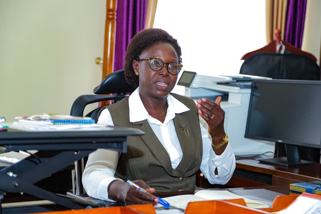 JudiciaryUG's tweet photo. The Chief Registrar, HW Agnes Alum, today hosted a team from Redeem International in her chambers at the Judiciary Headquarters in Kampala, to discuss opportunities for collaboration aimed at improving access to justice for vulnerable persons.

The courtesy call was intended to introduce Redeem International’s work in Uganda, share its experiences supporting vulnerable communities, and explore areas of partnership with the Judiciary.

The delegation comprised Mr. Paul Woniaye, Director of Programme Management, Mr. Timothy Lubuulwa, Community Engagement Consultant, and Ms. Rita Asiimwe, Legal Consultant. Also present was HW Koisa Kasibayo, Deputy Registrar in the Chief Registrar’s Chambers.

During the meeting, the Redeem International team briefed the Chief Registrar on the organisation’s work supporting widows, orphans and other vulnerable persons affected by succession-related property grabbing and land disputes. The Christian-founded non-governmental organisation explained that it provides legal representation to indigent clients in civil matters and works alongside state prosecutors in criminal proceedings to ensure victims obtain justice and that cases are handled expeditiously.

The delegation noted that since commencing operations in Uganda in 2020, Redeem International has worked closely with law enforcement agencies and other justice sector institutions to protect vulnerable people from unlawful evictions, land grabbing and property-related violence. They said many beneficiaries have successfully recovered their land, while the prosecution of offenders has helped deter similar offences.

The team, however, highlighted challenges in enforcing recently enacted criminal provisions relating to land and succession matters, observing that some cases involving alleged criminal offences are instead redirected to the civil justice system. They proposed closer collaboration with the Judiciary to strengthen understanding and application of the new legal framework and expressed interest in formalising the partnership through a Memorandum of Understanding.

HW Agnes Alum welcomed Redeem International’s commitment to providing legal assistance to indigent and vulnerable members of society, describing the organisation’s work as an important contribution to improving access to justice.
“I am happy to know that there are people willing to stand with and support the indigent,” she said.

The Chief Registrar encouraged the organisation to pursue strategic litigation where appropriate, noting that appeals to the High Court could help establish precedents that would guide lower courts in the interpretation and application of the law.

She also welcomed the proposal for collaboration and underscored the importance of continuous judicial training on emerging areas of law, particularly land and civil matters. She observed that the Judiciary, through the Judicial Training Institute, has several capacity-building programmes planned for Judicial Officers, especially as Magistrates prepare to exercise their enhanced jurisdiction, and said these programmes would provide an opportunity for Redeem International to contribute technical expertise.

HW Agnes Alum further encouraged the organisation to remain steadfast in pursuing matters that merit judicial determination, noting that well-prepared and persuasive legal arguments enable courts to develop jurisprudence on emerging legal issues, particularly where criminal and civil aspects of land disputes intersect