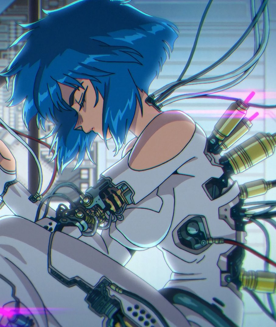 Jonpetit_'s tweet photo. Motoko tiene uno de los mejores diseños de la temporada 💙

#攻殻機動隊 #theghostintheshell https://t.co/yUQXr8ZIFm