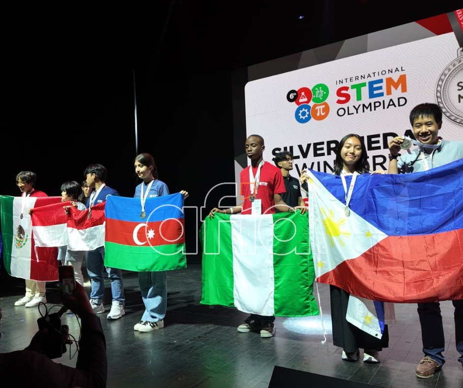 FrUgochukwu's tweet photo. Congratulations to Chimdiebube Onwubiko on winning the Silver Medal in the Science Category (Grades 9–11) at the recently concluded International STEM Olympiad in Rome, Italy! 🥈🇳🇬

Competing against some of the brightest young minds from around the world and winning a silver is a proof of hard work, excellence, and determination. 

You all have made us proud. Wishing you even greater success in the years ahead!