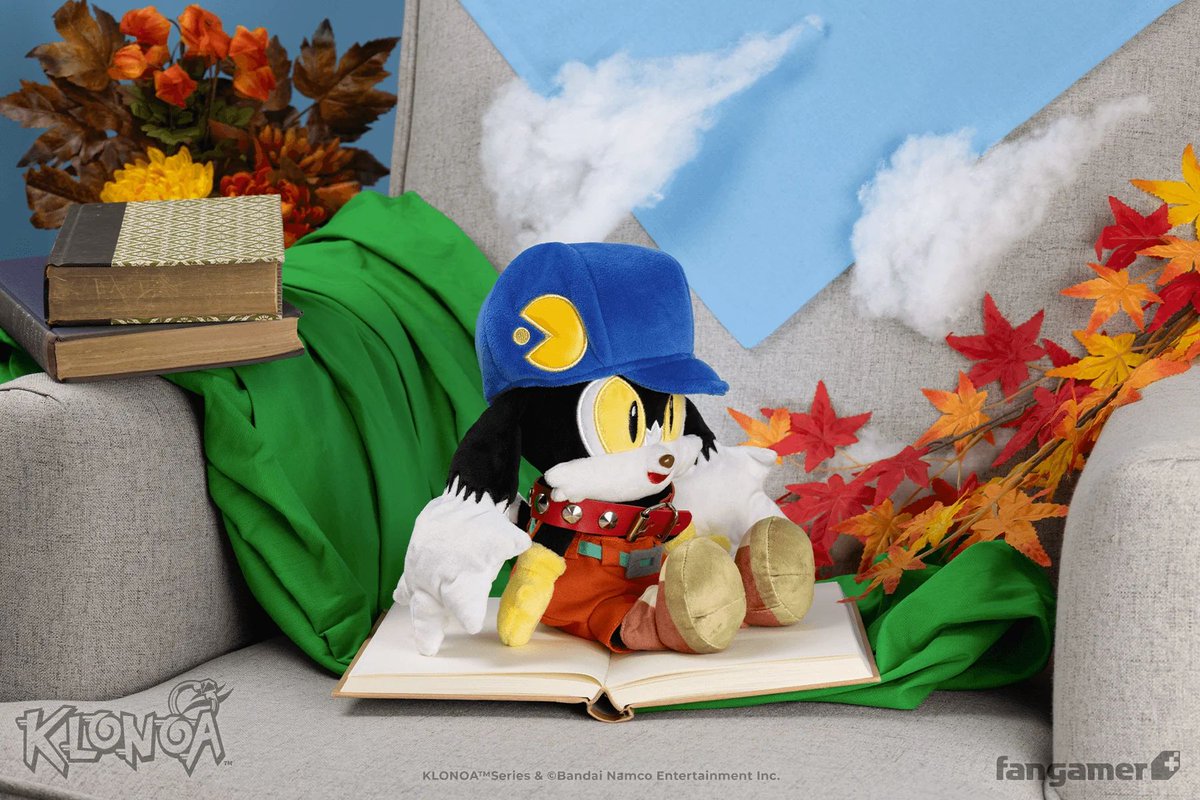 Wario64's tweet photo. Klonoa Plush up for preorder at Fangamer ($39) https://t.co/BpybirLGis https://t.co/tUpkaXfuii