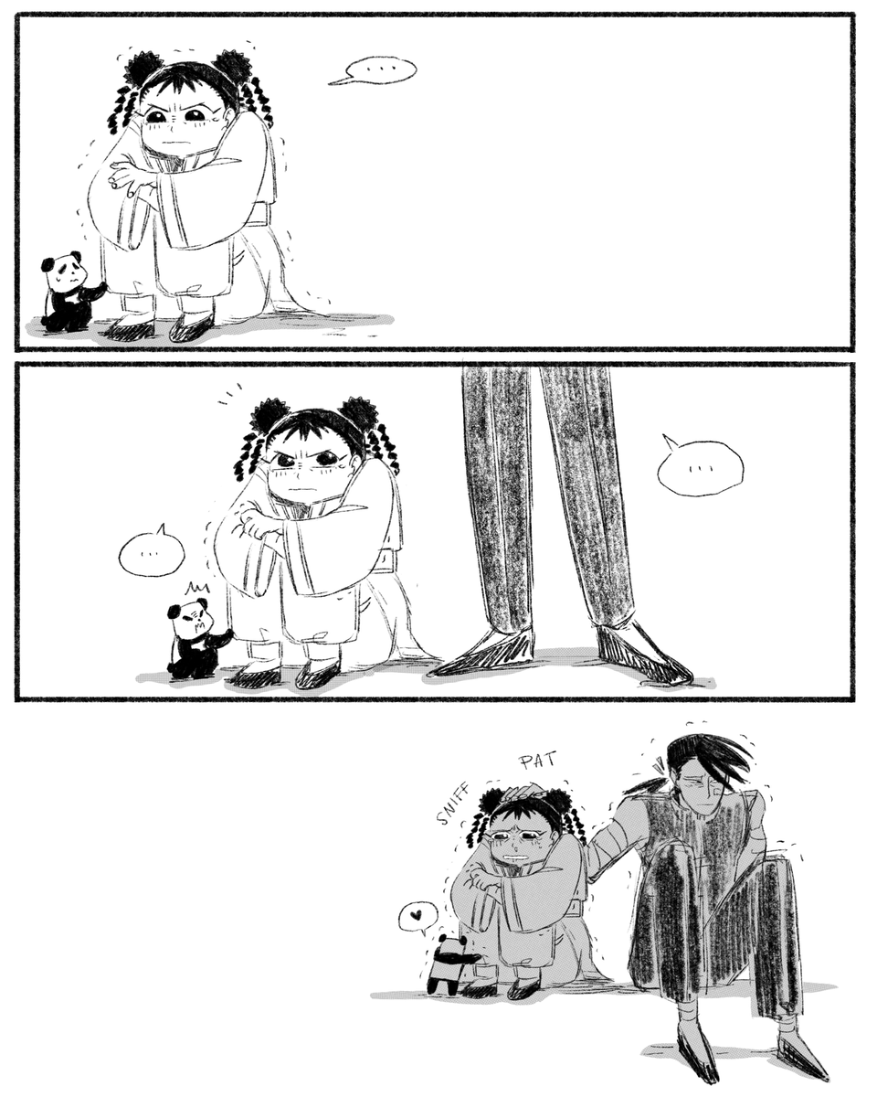WhatAChaos's tweet photo. Ling and May will learn to love each other sO MUCH OKAY they had to grow up too fast let them be silly siblings (they will support each other through everything I just know that okay)
+ some Greed angst 'cause I wanted to cry a little 😎
#fma #lingyao #lanfan #maychang #グリリン https://t.co/dOe3ME096G