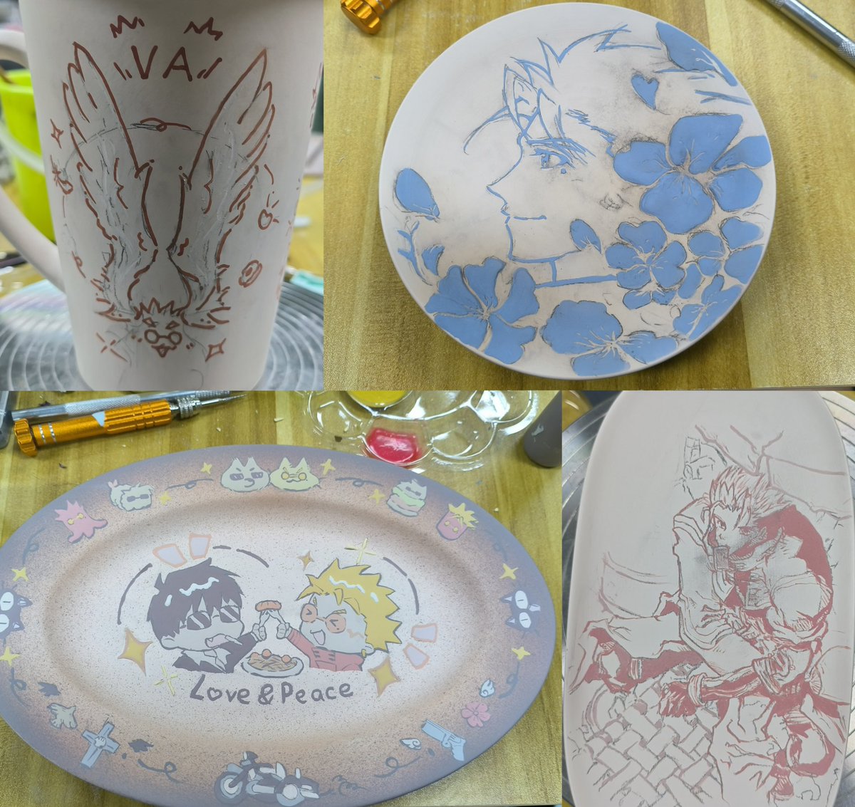 Sakuary's tweet photo. Vaaaaaaa?🍩
(hope the kiln firing goes smoothly…!) https://t.co/3sDWm8VCtQ
