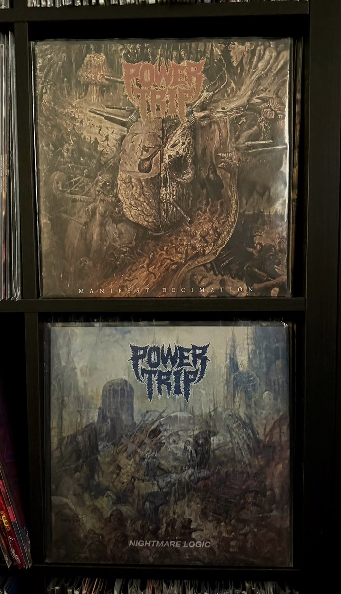 MoKnowsMetal's tweet photo. An essential pairing for any โTwo for Tuesdayโ playlist!
๐ฅ Manifest Decimation
๐ฅ Nightmare Logic
Re-energizing thrash & crossover especially from 2013-2020! #RIPRiley
What are your TT selections? https://t.co/JBwUmpUa7K