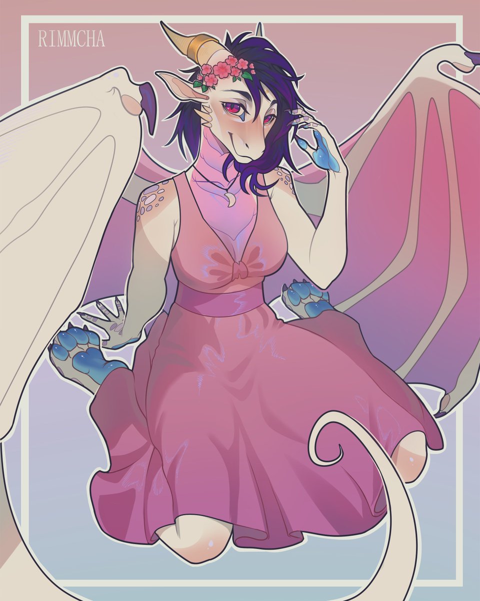 rimmchaart's tweet photo. wonderful dragoness🌸🌸🌸

for @ThatOneFoxGirl_ https://t.co/fEXJr7yYMi