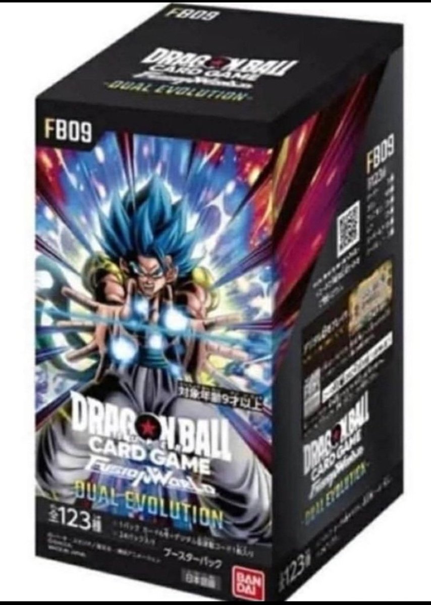 taibuppan's tweet photo. ドラゴンボールカード
再販情報

8月
フュージョンワールド
DUAL EVOLUTION【FB09】 https://t.co/yv0yv74qml