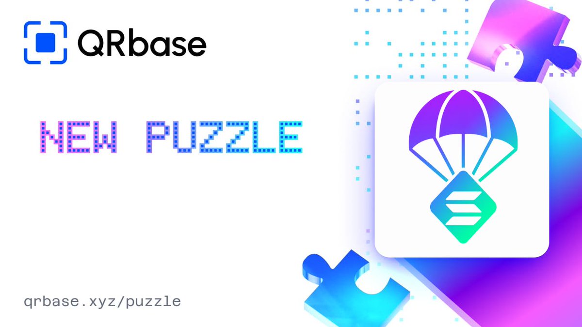 Ansemdrop_xyz's tweet photo. $AIRDROP  Round 2 is LIVE 🧩🪂

🎁 $200 prize pool
🏆 10 winners
💸 $20 each

The $AIRDROP logo will be distributed through 1,000 puzzle plays on #QRbase.

1 puzzle played = 1 real campaign interaction.

To qualify:
🔒 Hold $1+ $AIRDROP
✅ Engage with the X post
🧩 Solve $AIRDROP puzzles
🎮 Reach Level 2

When the full QR is revealed, the first 10 eligible users to scan win $20 each.

Play. Reveal. Scan. Win.