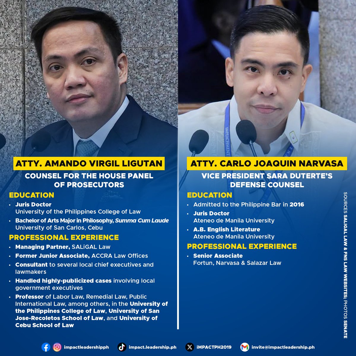 iMPACTPH2019's tweet photo. 𝗚𝗘𝗧 𝗧𝗢 𝗞𝗡𝗢𝗪: 𝗧𝗵𝗲 𝗟𝗮𝘄𝘆𝗲𝗿𝘀 𝗔𝗿𝗴𝘂𝗶𝗻𝗴 𝗢𝗽𝗽𝗼𝘀𝗶𝘁𝗲 𝗦𝗶𝗱𝗲𝘀 𝗶𝗻 𝘁𝗵𝗲 𝗦𝗮𝗿𝗮 𝗜𝗺𝗽𝗲𝗮𝗰𝗵𝗺𝗲𝗻𝘁 𝗧𝗿𝗶𝗮𝗹

https://t.co/wloP1WWLrM https://t.co/wgP7ub3XtI
