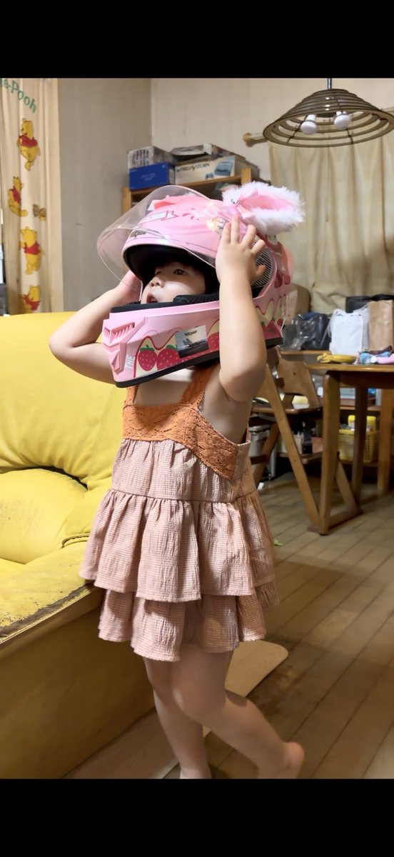 バイク女子 #孫 ワタチはキイ♀ 3歳2ヶ月✨ もすこししたら、ワタチ