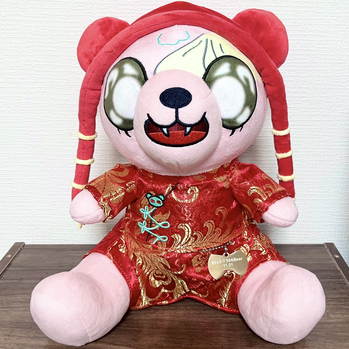うちの子、来ました〜💕 世界に1人のくまちゃんです🌟 #推し活で稼ぐ