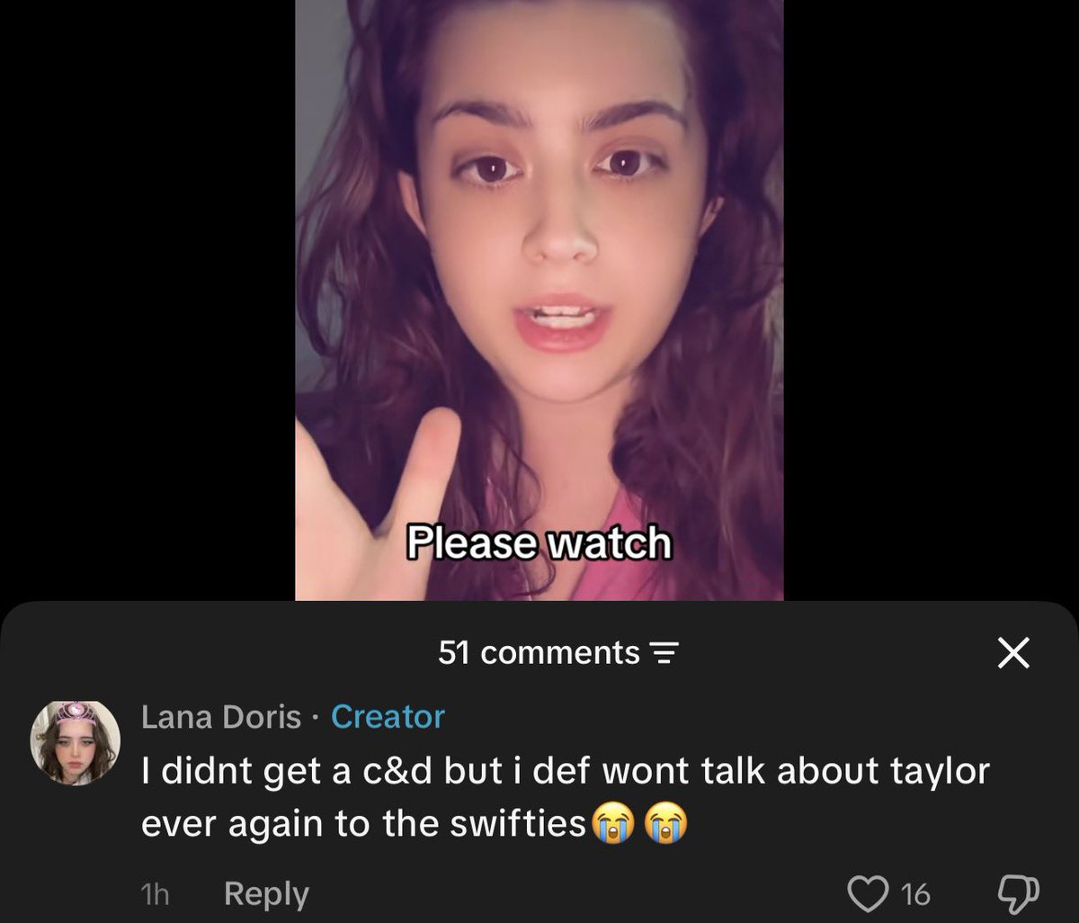 taydesire's tweet photo. oh sweet swifties 💗 https://t.co/7v4BUNlewT