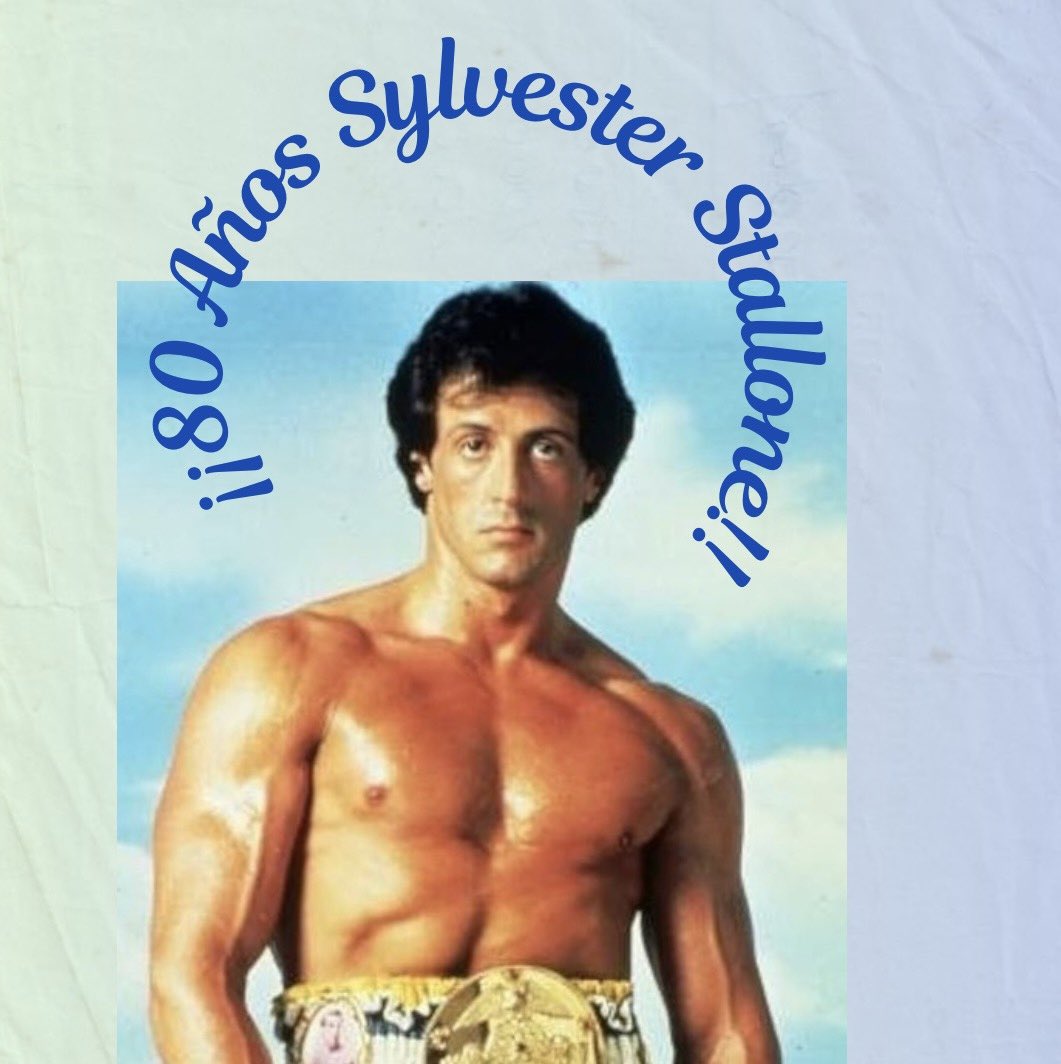 BlogDeAnizu's tweet photo. Sylvester Stallone cumple ¡¡80 años!!
https://t.co/VzD2hmZ33Y
#SylvesterStallone #blogdeanizu https://t.co/TZi72Dp00u