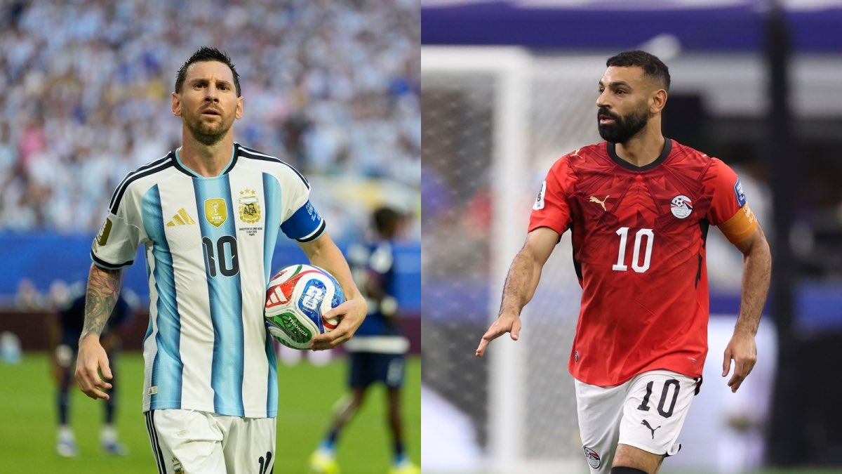 winbit_official's tweet photo. Messi vs Salah today is the only matchup where the house doesn’t actually want either side to lose 😭🔥

Image credits to the owner 🤝 

#fifa #casino #gambling #messi #argentina #egypt https://t.co/5WAdXgjIl6