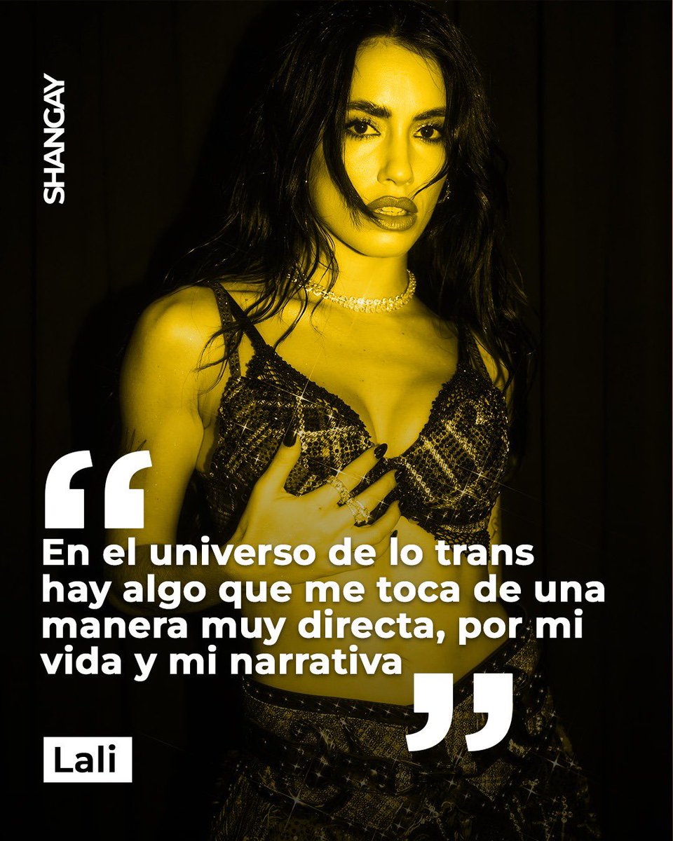 Shangaycom's tweet photo. El sábado pasado, Lali triunfó en su actuación en el Orgullo de Madrid. Además, es portada de nuestra especial Shangay XL, y nos concedió una entrevista tan sincera como reivindicativa, que puedes leer completa aquí: https://t.co/VEGUXLpVnN https://t.co/Kb1mmMmvlB