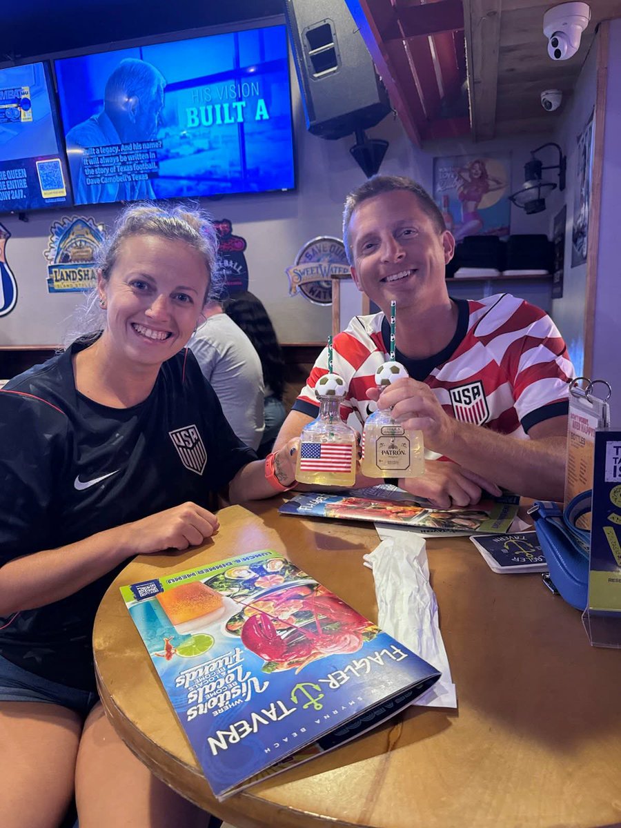 FlaglerTavern's tweet photo. We are so incredibly stoked that you all came out for our watch party last night! 🇺🇸⚽️ Even though the USA didn’t get the result we wanted, nothing beats the thrill of bringing friends together to cheer. The memories made and the laughs shared were a win in our book! 🦅🔥 https://t.co/OUcdoKmn7p