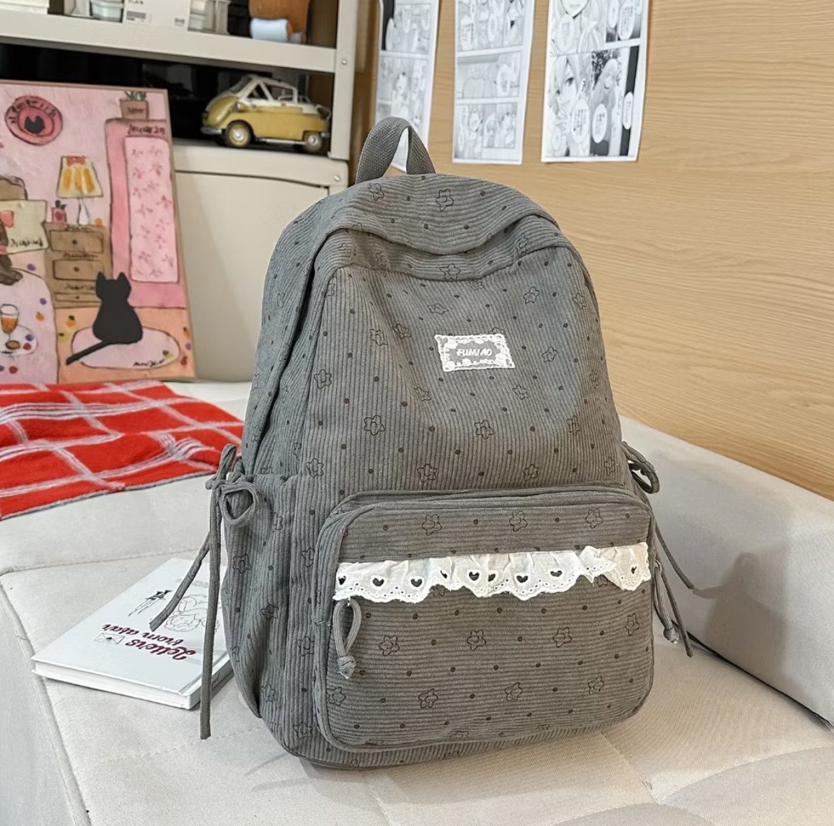 julyyyata's tweet photo. Tas ransel lucu berbahan Corduroy.
Cocok untuk sekolah maupun untuk kuliah.
Ukuran tas: 31x13x43cm

https://t.co/Arq2GMvZW6 https://t.co/jLlX6Iiawz