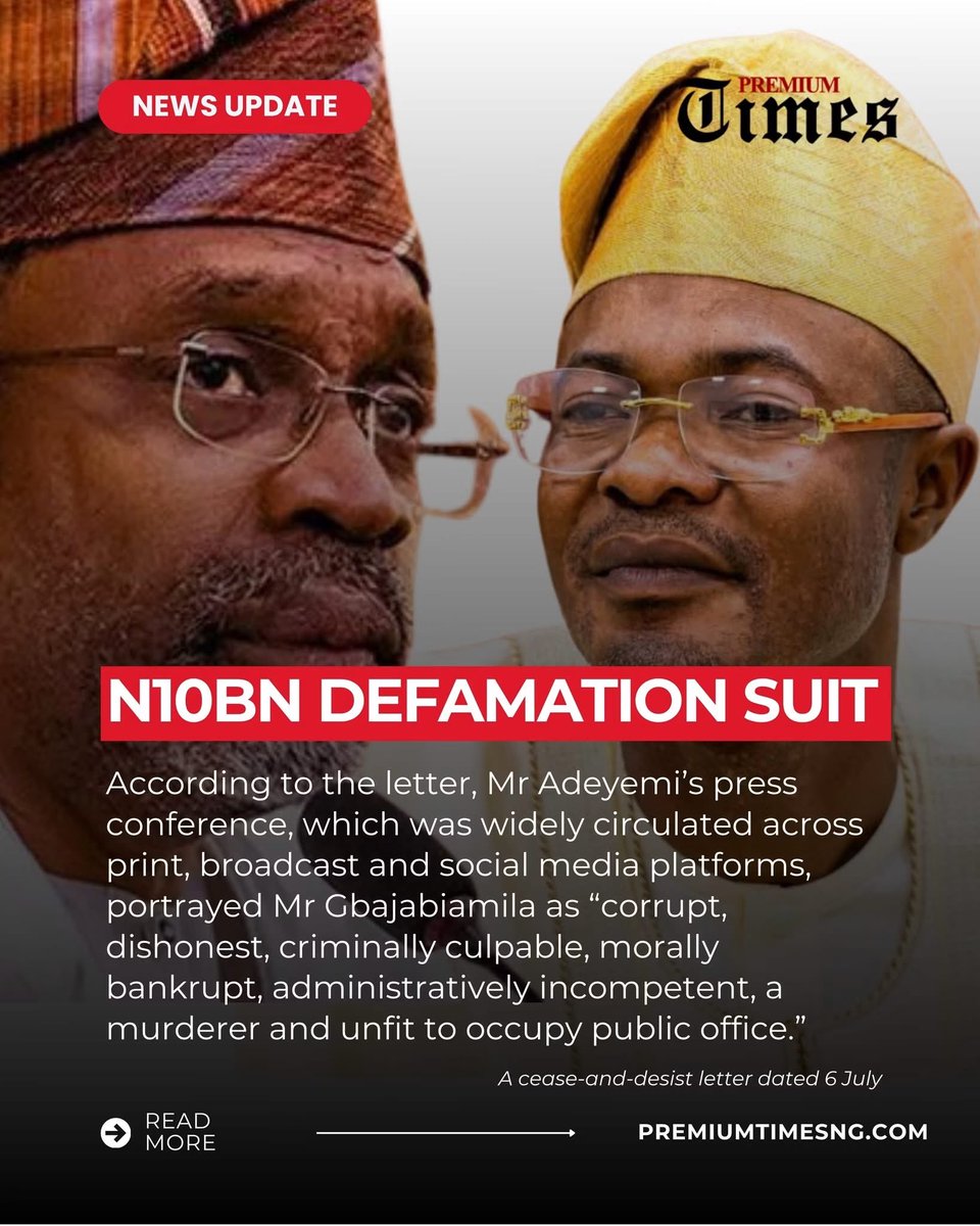 DeeOneAyekooto's tweet photo. I HAVE WRITTEN MORE ABOUT THE PFIPC SCANDAL THAN ALMOST ANYONE. I AM NOT CALLING FOR GBAJABIAMILA'S RESIGNATION. HERE IS WHY.

There are three types of people calling for Femi Gbajabiamila's resignation. Maybe four. Let me break them down because most people are not being honest about which category they fall into.

Category 1 — The Concerned Loyalists

These are genuine Tinubu supporters who believe the controversy, regardless of guilt or innocence, is becoming a political liability for the administration. They are not saying Gbaja is guilty. They are saying the noise is too loud and the President's agenda is being distracted by a story that will not go away. Their call is strategic, not evidentiary. They want a cleaner political picture heading into 2027. This is actually the most honest category because it at least acknowledges that the resignation call has nothing to do with the facts of the case.

Category 2 — The Interested Parties

This is where it gets specific. Gbajabiamila controls access to the President. He is the most powerful gatekeeper in the administration. That role creates enemies who are not ideological opponents. 

They are people whose business interests, appointments, contracts and proximity to the Presidency have been blocked or frustrated by his existence in that office. People who have presented proposals that never reached the President's desk. People whose preferred appointments did not go through.

Add to this his actual APC rivals. People eyeing the position. People who have been outmanoeuvred in party politics. People whose influence has been diminished by his dominance in the State House. This group is using the scandal as a vehicle. They would use any vehicle. This one is simply moving faster than usual.

Category 3 — The Opposition Operation

This is the most cynical category and the most important to name precisely. Their demand is not really a resignation demand. It is a trap with no exit. If Tinubu sacks Gbajabiamila, they will say it proves guilt and Tinubu should follow. If Tinubu keeps him, they will say Tinubu is complicit and shielding corruption. There is no outcome in this scenario that satisfies them because a satisfying outcome was never the goal. Destabilising the administration heading into 2027 is the goal. This scandal is the instrument. The demand for resignation is the pressure mechanism.

Now the evidence reality

After all three categories have been accounted for, one thing cuts through every argument. Nothing in the documented record points to Gbajabiamila as a culprit in the PFIPC operation.

The budget entry question points to civil servants inside the Budget Office preparation chain. The question about the CBN account points to OAGF officials. The Federal Secretariat office points to building management. The NITDA domain points to whoever handled the verification application. The OHCSF recruitment waiver points to Mimi Abu and her approval chain. 

None of those institutional trails leads to the Chief of Staff's desk in any documented way.

The sole evidence connecting Gbajabiamila personally to the financial claims is the word of Adeniyi Adeyemi Matthew. A man currently facing eight counts of forgery and impersonation at the Federal High Court in Abuja. A man who contradicted his own police statement when he made those public allegations. A man who has been parading fake titles and forging documents since his days at LAUTECH.

That is it. That is the entire evidentiary foundation of the resignation campaign.

My position

I am not calling for Gbajabiamila's resignation. Not because I am covering for anyone. Because I do not believe the documented record establishes his guilt in this matter. 

I have written more about this scandal than almost anyone on this platform. I have named institutions. I have named officials. I have demanded answers from the Budget Office, the OAGF, NITDA, the CBN and the OHCSF…..(1/2)