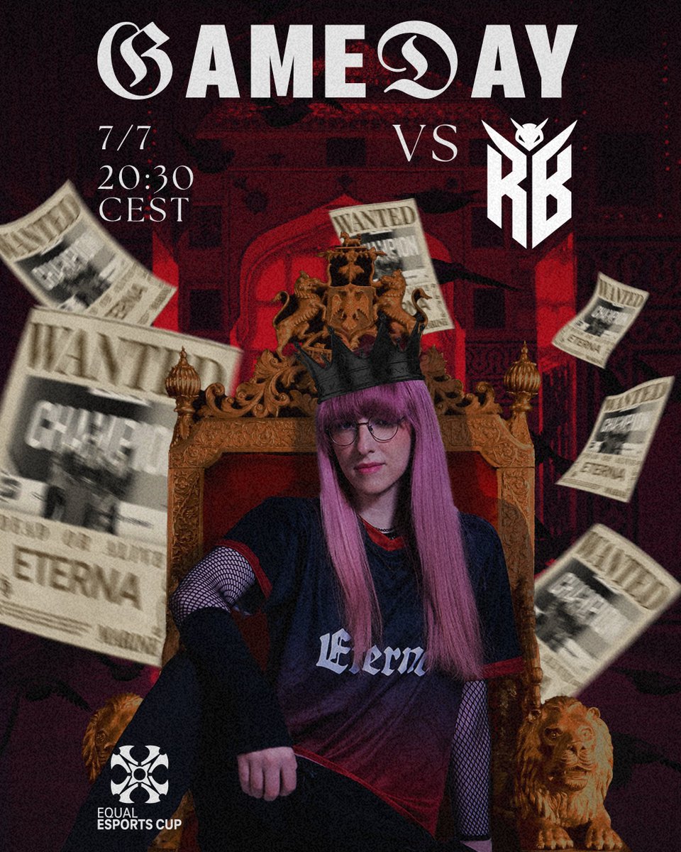EternaGC's tweet photo. Tonight we start our run in the EEC 👑

vs @TeamVitalityLoL | 20:30 CEST

#URFAVS | #EqualEsportsCup https://t.co/369MgvQH0r