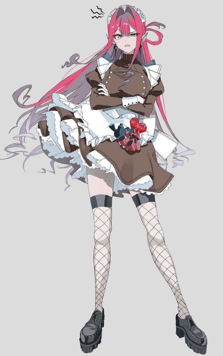 t0509f's tweet photo. 沢山の方に見ていただけてとても嬉しいです！

実はこのイラストどうしてもトリ子ちゃんの御御足を描きたくて全身で描いてました！
よろしければこっちも見てやって下さい！

網タイツ×厚底ブーツ最高かよ！
#FGO #バーヴァンシー #カルデア学園祭 https://t.co/BOw2NuPoD1