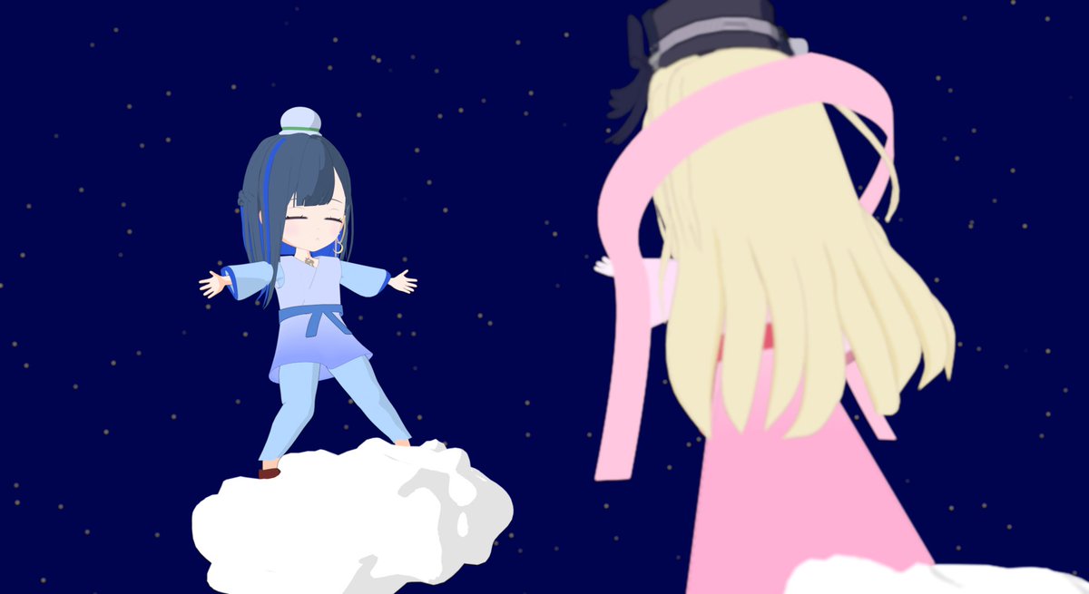 Murrn0's tweet photo. 織姫と彦星？
#メメメモリー
#ごっほぐの https://t.co/aTJoTUZ3SG