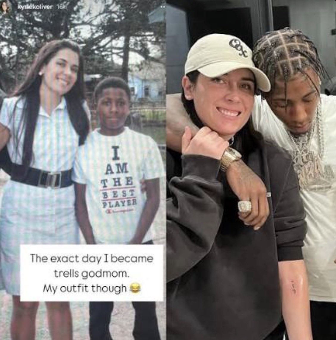SJc5uz's tweet photo. @YxngBk @joahmh05 @ItzBasin So what? Look at NBA youngboy and his godmother, way before he got rich lol https://t.co/HVjHJ13Rrs