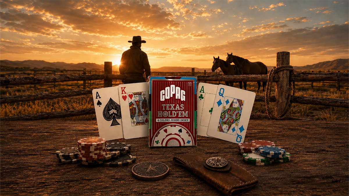 PokerstoreNL's tweet photo. πSee every card at a glance with COPAG 4 Colors π΄β«οΈπ’π΅
For better overview, fewer misreads and more focus at the table go to https://t.co/czl5twxHBF
#copagcards #playingcards #4colors #pokerpro #omaha https://t.co/6q6j2RYEvn