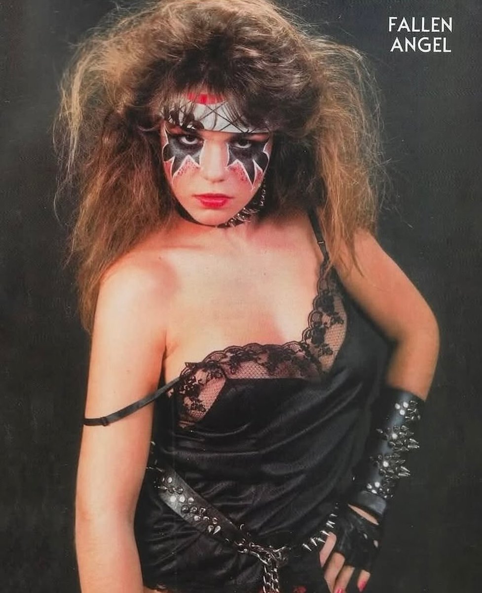 allan_cheapshot's tweet photo. #OnThisDay in 1984: Nancy Toffoloni, aged 20, makes her pro wrestling debut in Florida, as ‘The Fallen Angel.’ https://t.co/M8ODD9QJWe