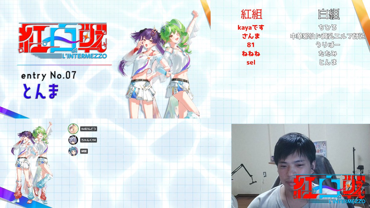wds_RvsW's tweet photo. 白組　5位指名で選ばれたのは･･･

とんま選手です！！！
本戦での素晴らしいプレイを期待しております👏
#ユメステ紅白戦

現在配信中→ https://t.co/3aa3Mt7rmh https://t.co/47y3ZO8TLh