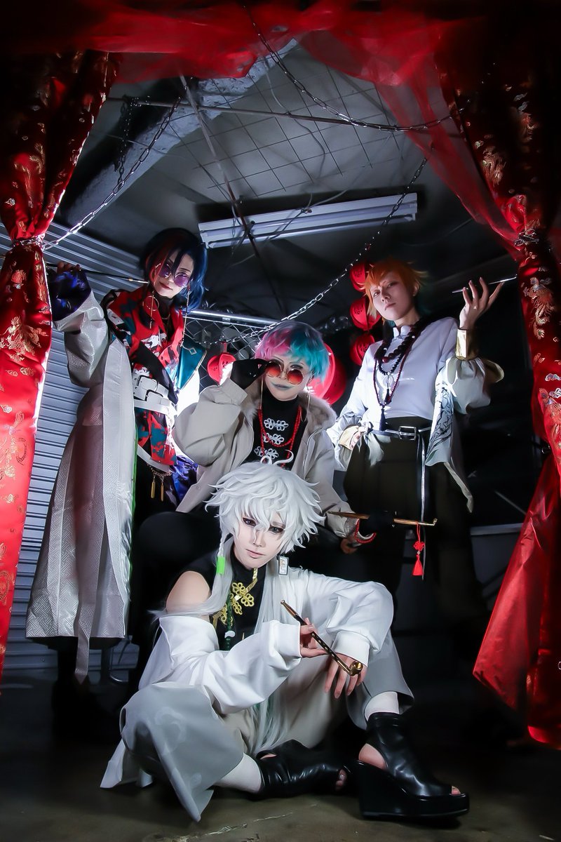 mozukusu_0213's tweet photo. こちら写真展示会のお写真になります！
シャンティのMVの雰囲気でそれぞれのライバーさんを撮影しました📸
本当に格好良いので良かったら見てください🙏✨
🔑🐍:@ShinRa_2003 
🌩️🦒:@bfhk_210 
🥷🔫:@S3XVAneNS9jyjQZ 
🤡🎈:@akira_2828 
ｱｼｽﾀﾝﾄ:@sizuki_enjoy/@murasakinote16 https://t.co/yFlQAqqvk8