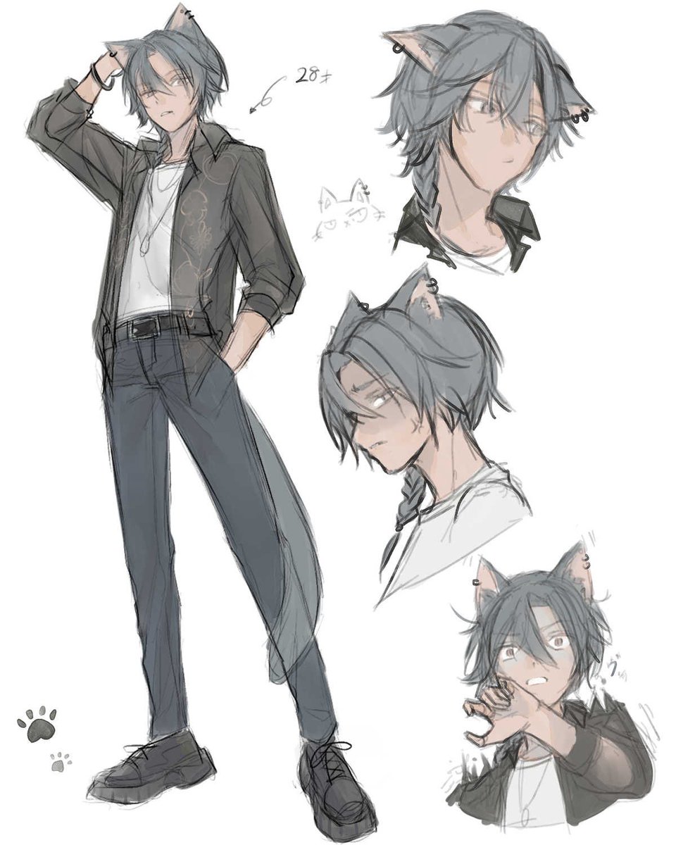 namii018's tweet photo. キャラ練 https://t.co/qntXOwWEtN