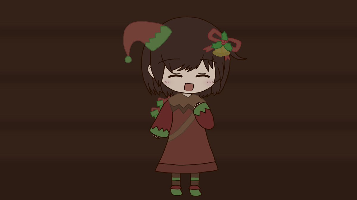 mahi8739's tweet photo. ⭐️霊夢のクリスマス衣装🎄 https://t.co/dsizztCFtO