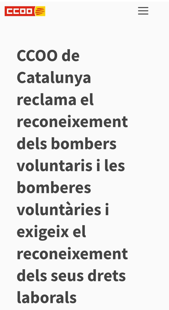 BombersPrecaris's tweet photo. Un gran pas en consciència social 👏👏👏 https://t.co/8RR7a8Ud5K