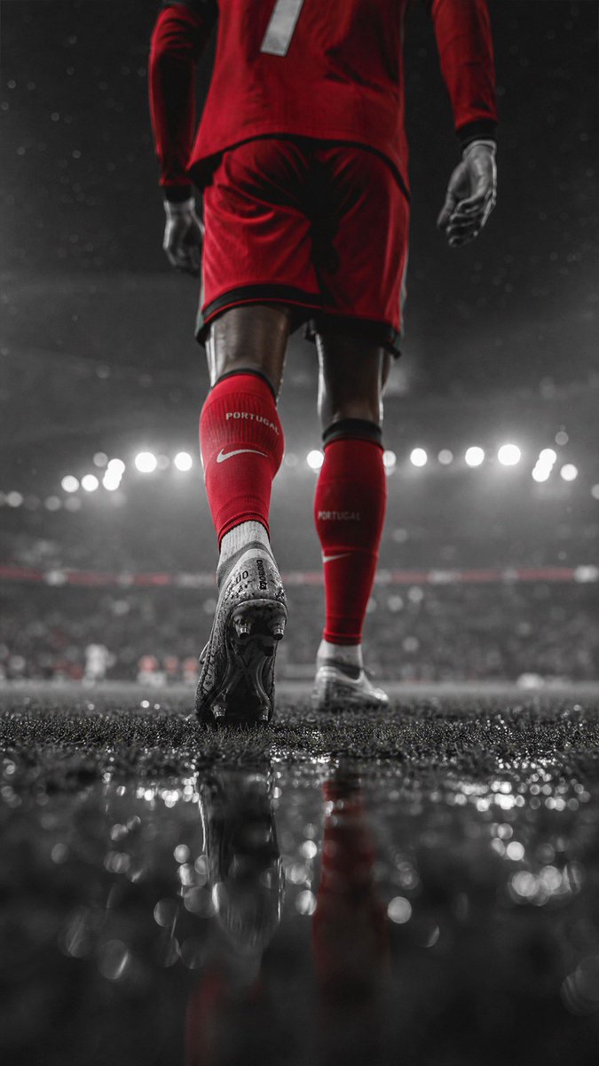 Ghostfeed001's tweet photo. Final picture of Ronaldo on the pitch for Portugal o💔
Amazing wallpaper for his departure 🖤 🐐 https://t.co/wuPADQDIo3