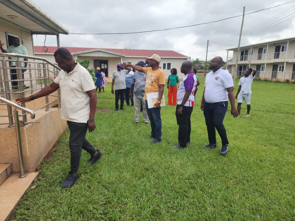 Ghanasoccernet's tweet photo. Hearts board inspects Hearts Africa Football Academy ahead of pre-season https://t.co/PAuYrfYQ8Z https://t.co/UijhGc3JOA