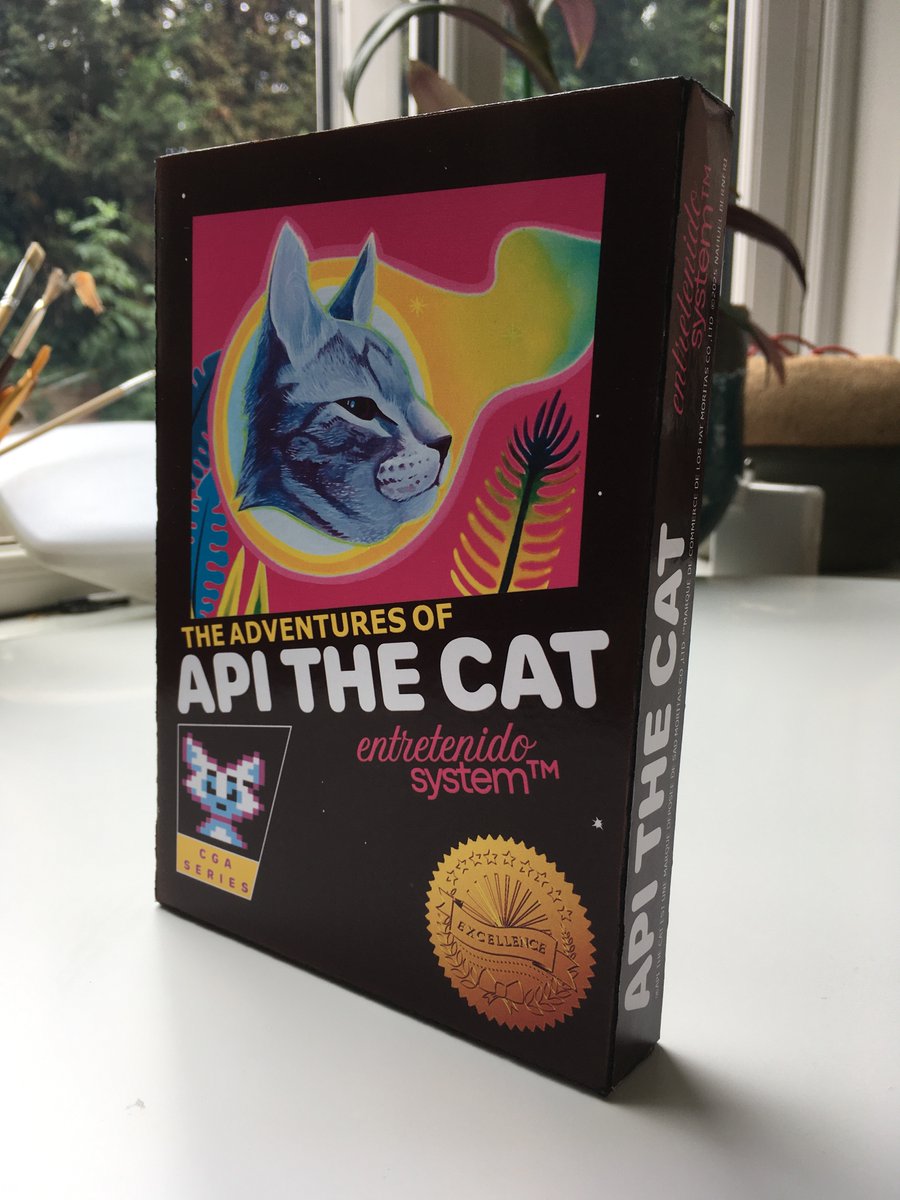 lospatmoritas's tweet photo. 🐱🎮 API THE CAT — original homebrew cartridge for NES
Complete game, physical cartridge & brand new. Handmade, limited run.
👉 https://t.co/ARJaBcwI3O
#NESdev #homebrew #retrogaming #NintendoNES #chiptune #ファミコン #同人ゲーム #自作ゲーム https://t.co/kYqkp5x0sz