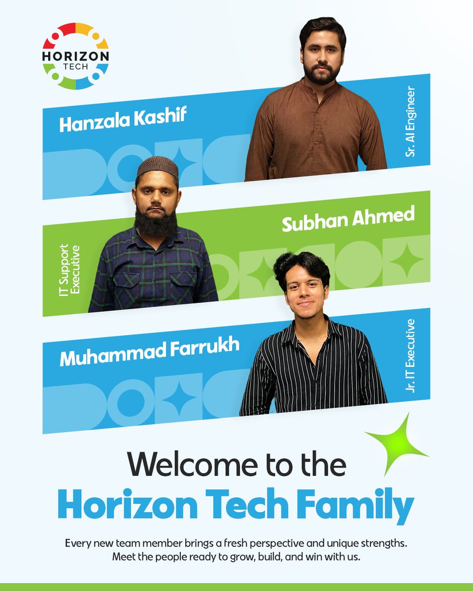 horizontechbpo's tweet photo. Meet the newest members of the Horizon Tech family! 🎉

Here's to new beginnings and shared success.
🌐 https://t.co/lJ3SlOkAZ0

#HorizonTech #WelcomeToTheTeam #TeamHorizonTech #NewBeginnings #GrowingTogether https://t.co/hFkn88ZkTL