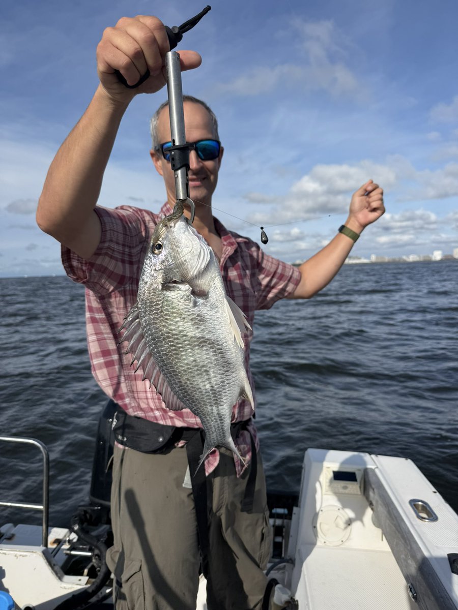 EasyFishingFNB's tweet photo. アメリカ ボストンからお越しのご家族🎣
皆様釣り感が凄まじい👏
初めてのキビレクロダイのルアー釣りで全員キャッチ👏
初日本フィッシュおめでとうございます🇯🇵🐟 https://t.co/nesOtUWief