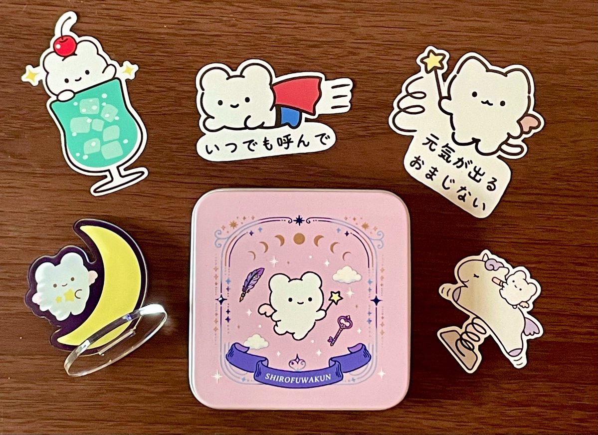 shirofuwa_kun's tweet photo. ＼お知らせ／

しろふわくんの新作グッズができました✨

ハンズ博多店さんで開催される
「CHAREC POPUP」にて販売します！

オラクルやルノルマンカードも、実際にサンプルをお手に取ってご覧いただけます。

場所：ハンズ博多店 5階
期間：2026年7月11日〜8月14日
※最終日は17時まで

@CHAREC2021 https://t.co/IHe9TlL2bb