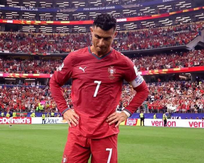 frankmerics's tweet photo. 🚨 Cristiano Ronaldo: “I will wake up tomorrow with same mood as I did today. I did my best”.

“I won three titles with Portugal, before me it was ZERO titles. I can only be happy” ❤️ https://t.co/946ec3ArVE