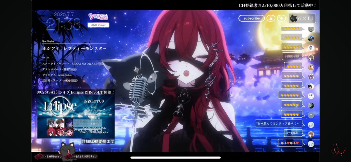 ken_mobius1's tweet photo. 【#歌枠】一曲聴いてって🎤七夕の夜に歌を少し⭐ #ねえねえLOVOさん｜Singing Stream #karaoke https://t.co/7W5yxEVbZP @YouTubeより
いいじゃん https://t.co/LfN7zwath2