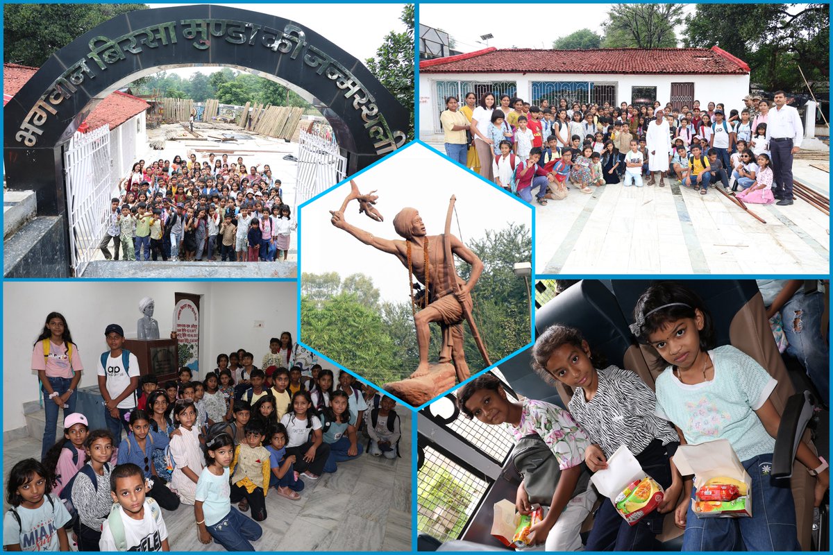 ctctitranchi's tweet photo. Under the able supervision of *Smt. Dimple Sahay, RCWA CTC organized a Summer Camp for children on 27-06-26 and a historical visit at Bhagwan Birsa Munda Janmasthali. on 05-07-26.
#RCWA #CTC #SummerCamp #HistoricalVisit #LearningBeyondClassroom #CRPF #ChildDevelopment
@cwacrpf https://t.co/4Dfw2qYYFj
