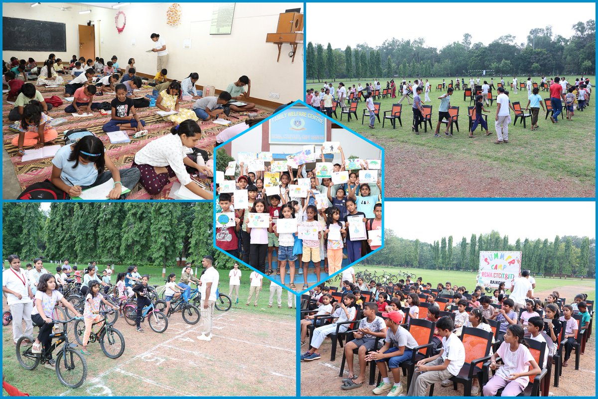 ctctitranchi's tweet photo. Under the able supervision of *Smt. Dimple Sahay, RCWA CTC organized a Summer Camp for children on 27-06-26 and a historical visit at Bhagwan Birsa Munda Janmasthali. on 05-07-26.
#RCWA #CTC #SummerCamp #HistoricalVisit #LearningBeyondClassroom #CRPF #ChildDevelopment
@cwacrpf https://t.co/4Dfw2qYYFj