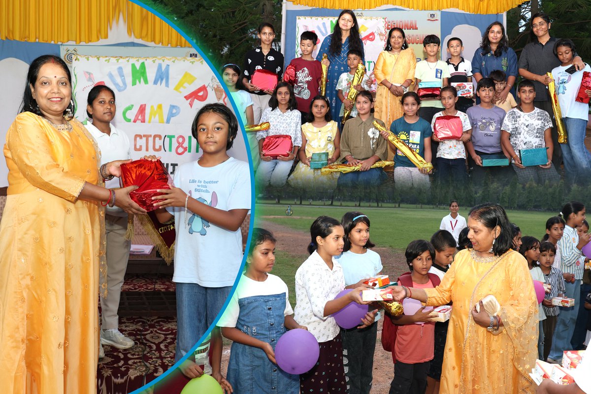 ctctitranchi's tweet photo. Under the able supervision of *Smt. Dimple Sahay, RCWA CTC organized a Summer Camp for children on 27-06-26 and a historical visit at Bhagwan Birsa Munda Janmasthali. on 05-07-26.
#RCWA #CTC #SummerCamp #HistoricalVisit #LearningBeyondClassroom #CRPF #ChildDevelopment
@cwacrpf https://t.co/4Dfw2qYYFj