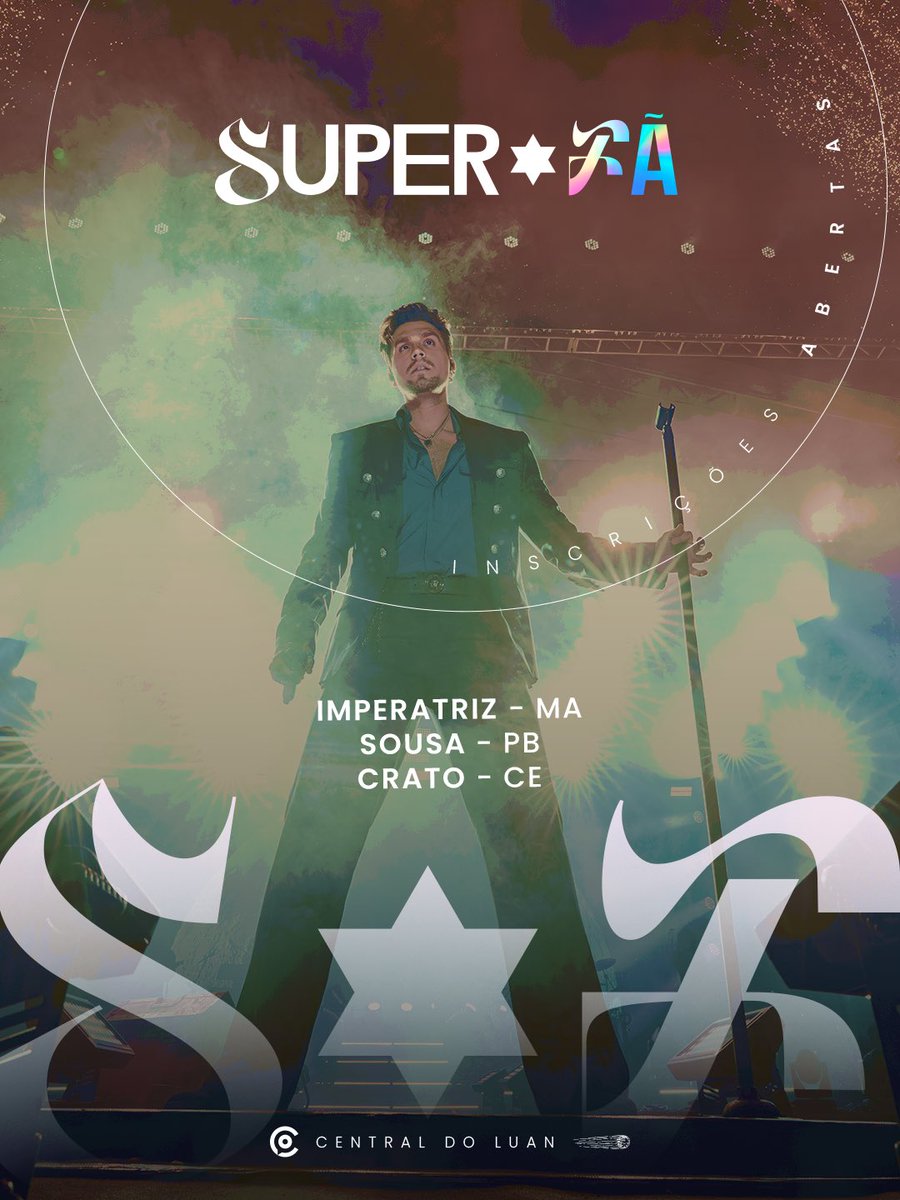 centraldoluan's tweet photo. Super Fã disponível para Imperatriz, Sousa e Crato 🫶🏻

👉🏻 Acesse: https://t.co/674JLyYlRK e inscreva-se!

Resultados em 08 de julho, nos canais oficiais da @centraldoluan. 

Boa sorte ✨ https://t.co/MuigRKvGCj